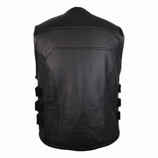 Motorcycle Leather Vest