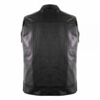 Biker Motorcycle Jeans Leather Vest
