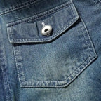 Denim Jacket Sheepskin Collar