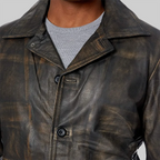 Men’s Vintage Brown Leather Jacket