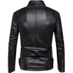 Retro Leather Motorcycle Jacket