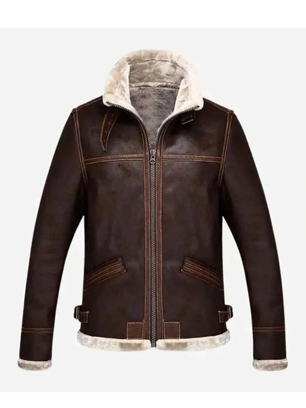 Dark Brown Leather Jacket