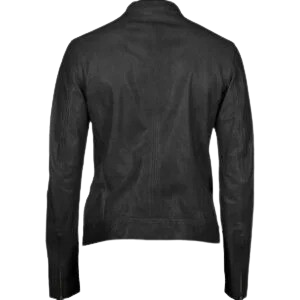 Maverick Men's Black Biker Leather Jacket