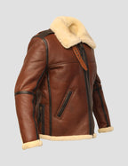 Authentic Heritage B-3 Sheepskin Flight Jacket