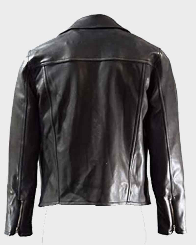 Men’s Knapp Leather Biker Jacket