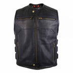 Motorcycle Leather Vest
