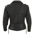 Womens Classic Motorcycle Jacket II