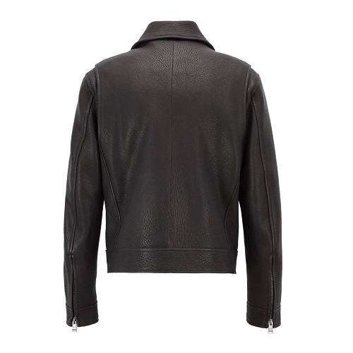 Mens Cafe Racer Black Jacket