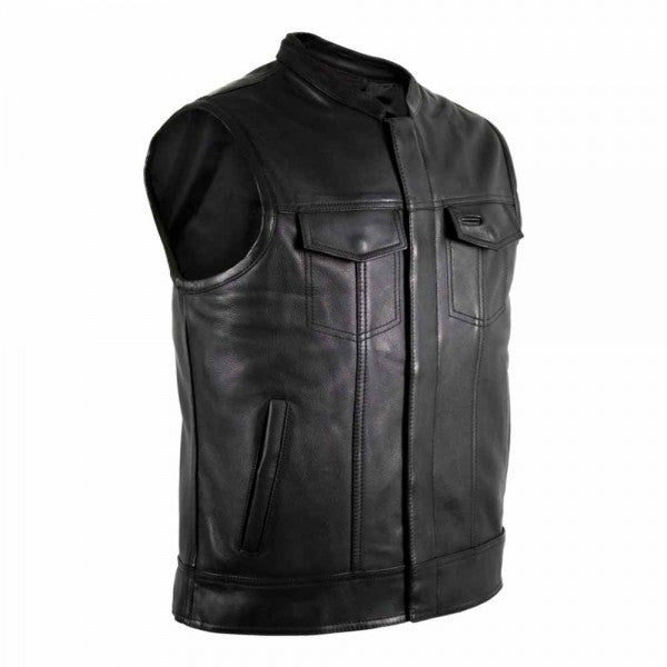 Biker Motorcycle Jeans Leather Vest