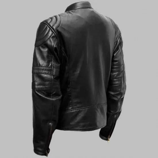 Soft Black Sheep Leather Jacket