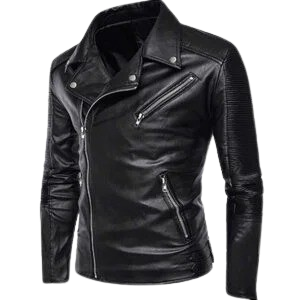 Retro Leather Motorcycle Jacket