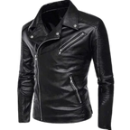 Retro Leather Motorcycle Jacket