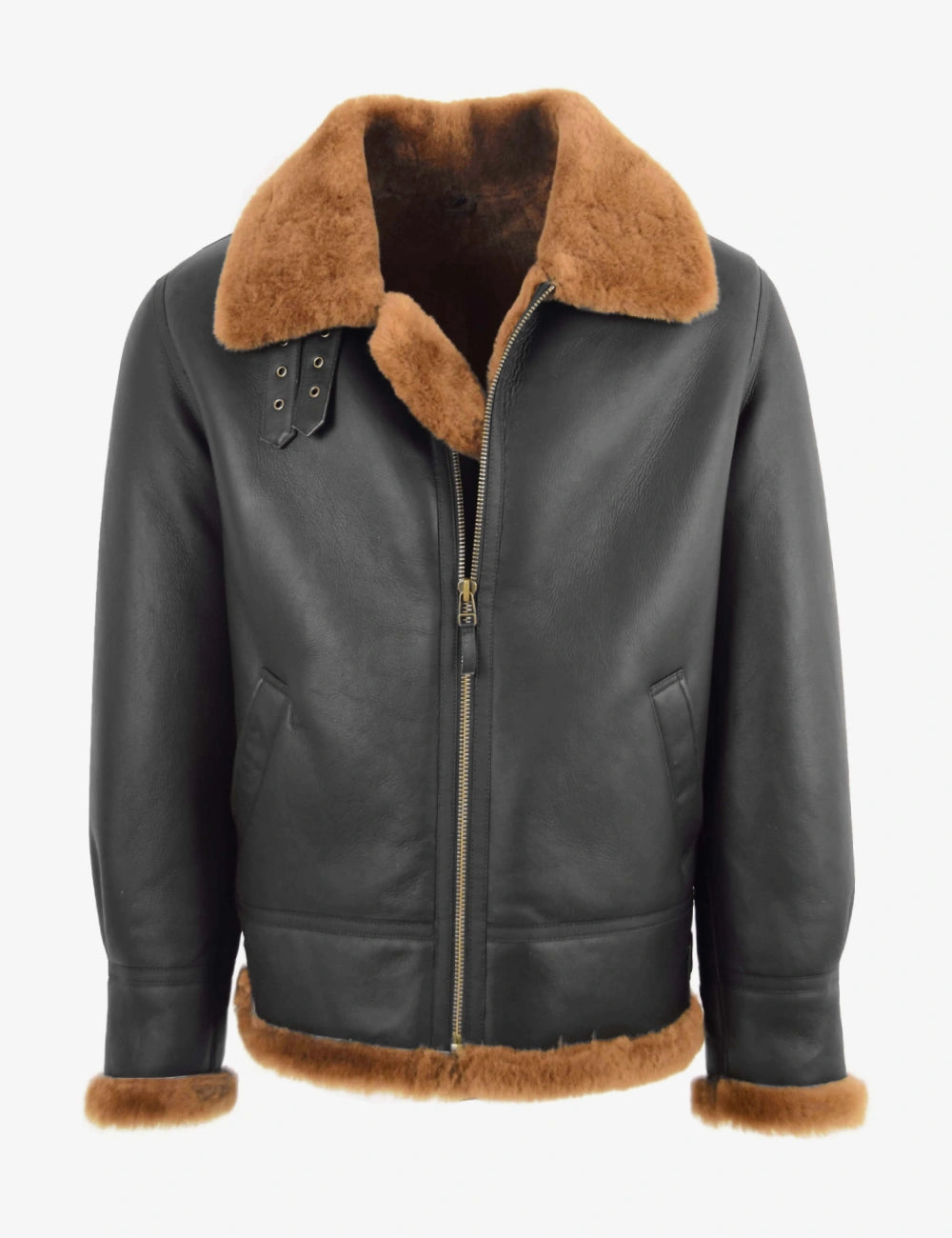 Heritage B3 Aviator Sheepskin Leather Jacket for Men