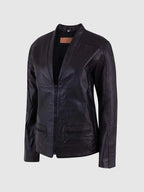Soft Black Womens Leather Jacket