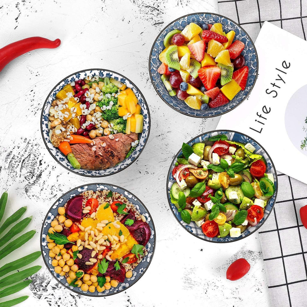 Stackable Crestiva Ceramic Bowls – Easy Storage Design