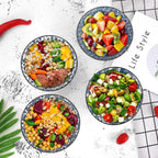 Stackable Crestiva Ceramic Bowls – Easy Storage Design