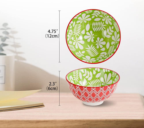 Stackable Porcelain Dessert Bowls for Everyday Use