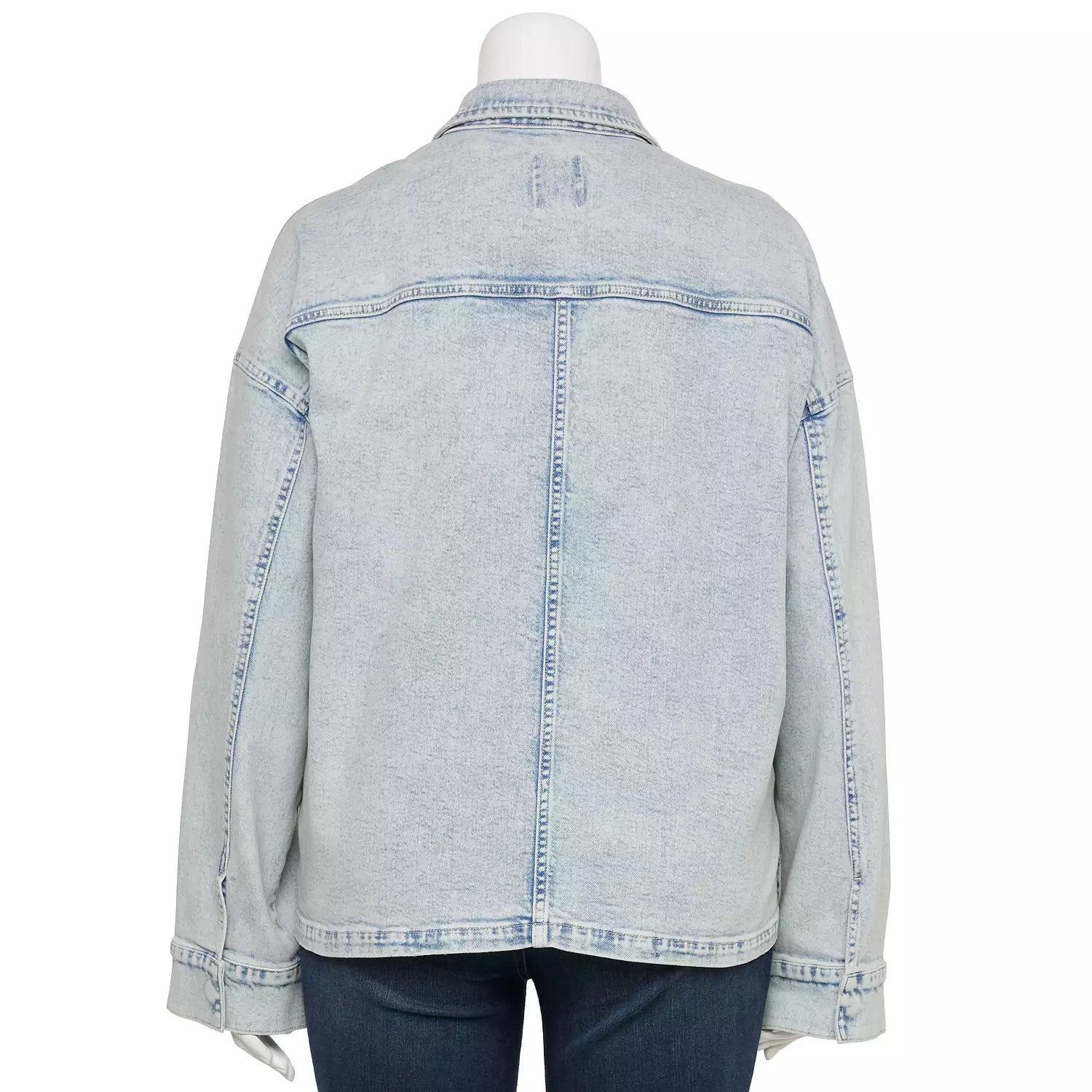 Plus Size Denim Jacket Womens