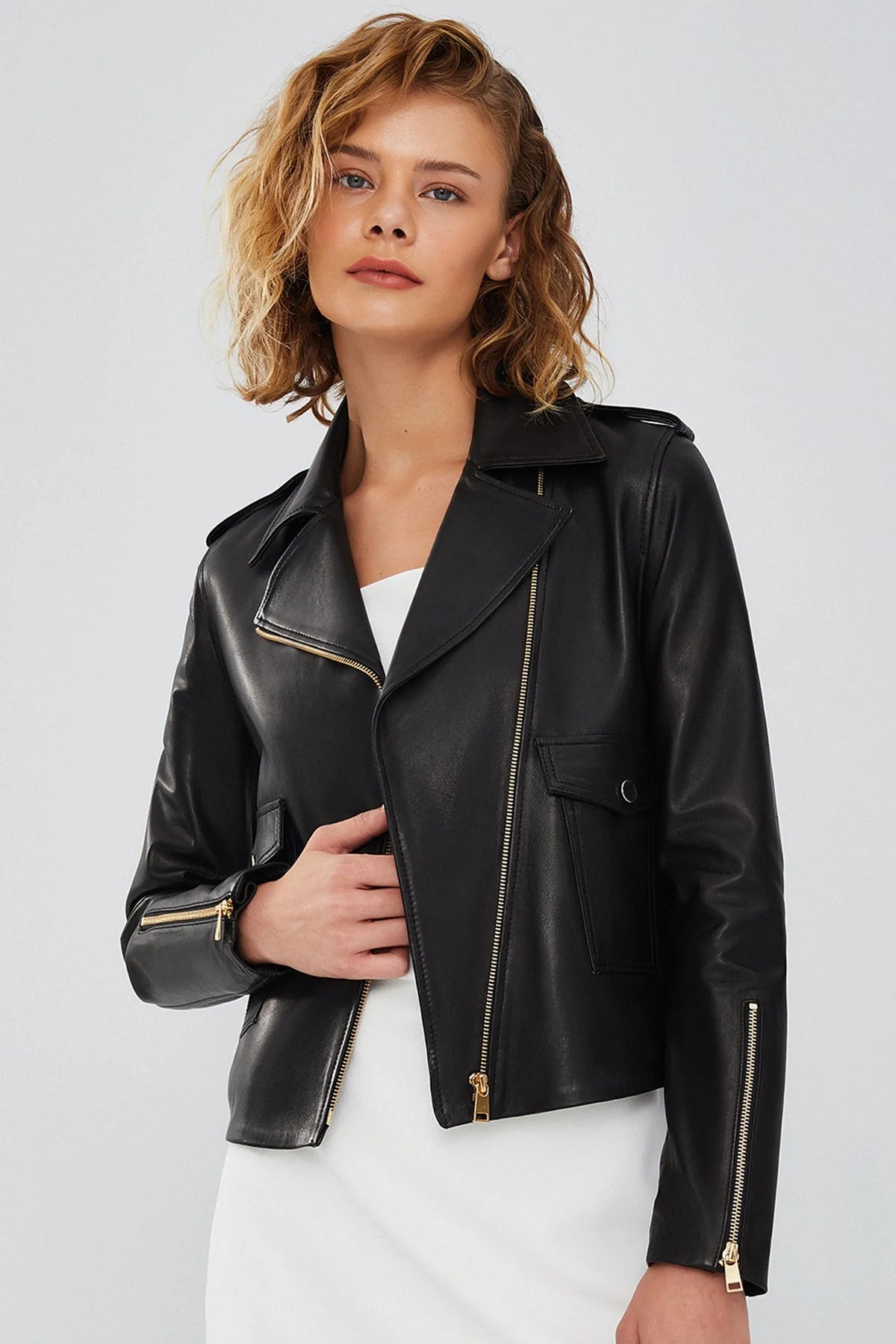 Tender Motorcycle Leather Jacket