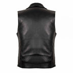 Rockerbilly Leather Vest Rocker Vest