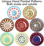 Vintage Pattern Porcelain Bowls for Soup and Cereal