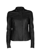 Buttoned Belle Womens Black Jacket