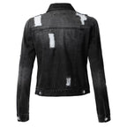 Dark Denim Jacket Womens