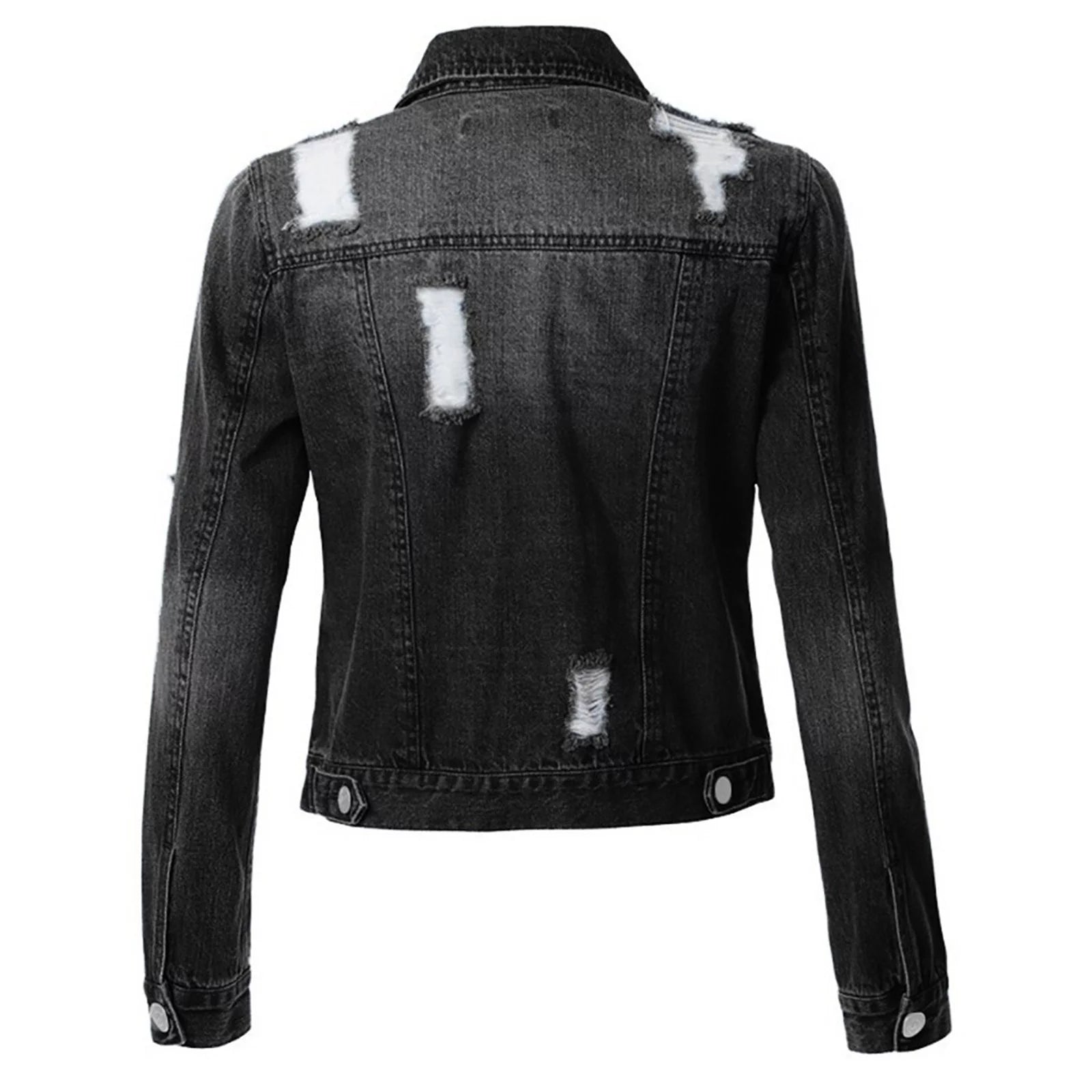 Dark Denim Jacket Womens