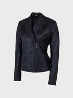 Womens Motorbike Sheep Leather Jacket