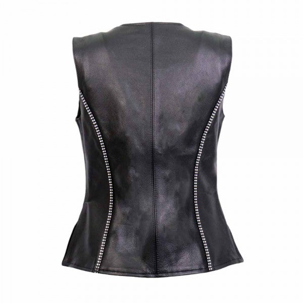 Ladies Rhinestone Carry Conceal Vest