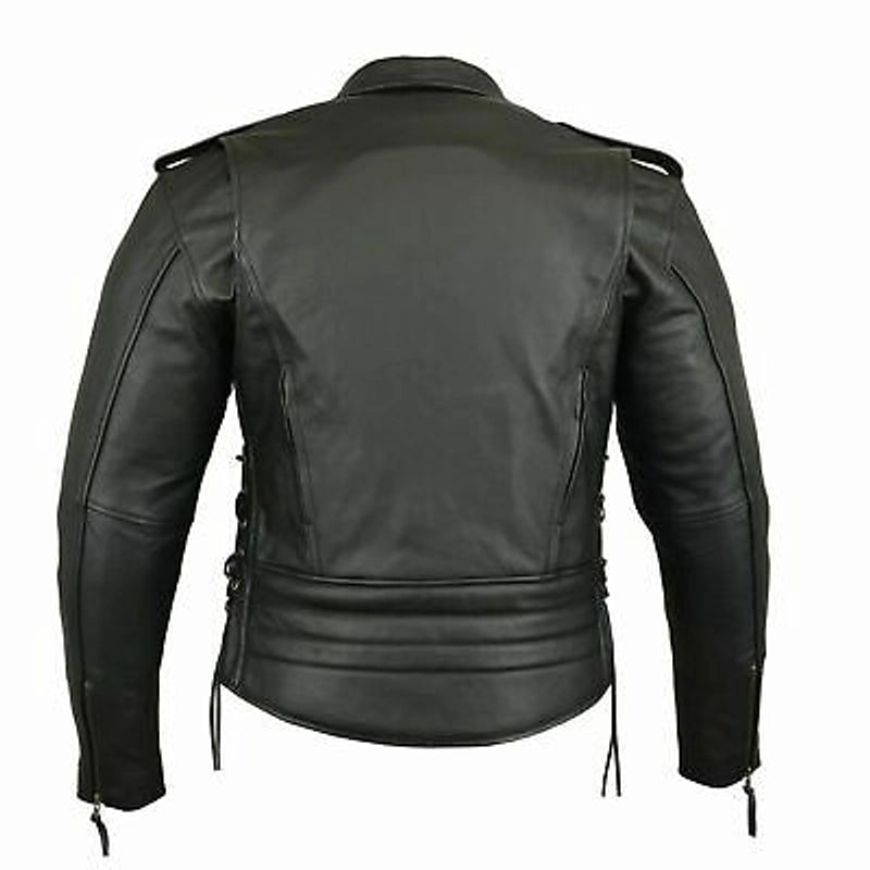 Womens Classic Motorcycle Jacket