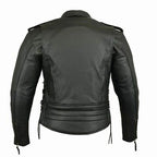 Womens Classic Motorcycle Jacket
